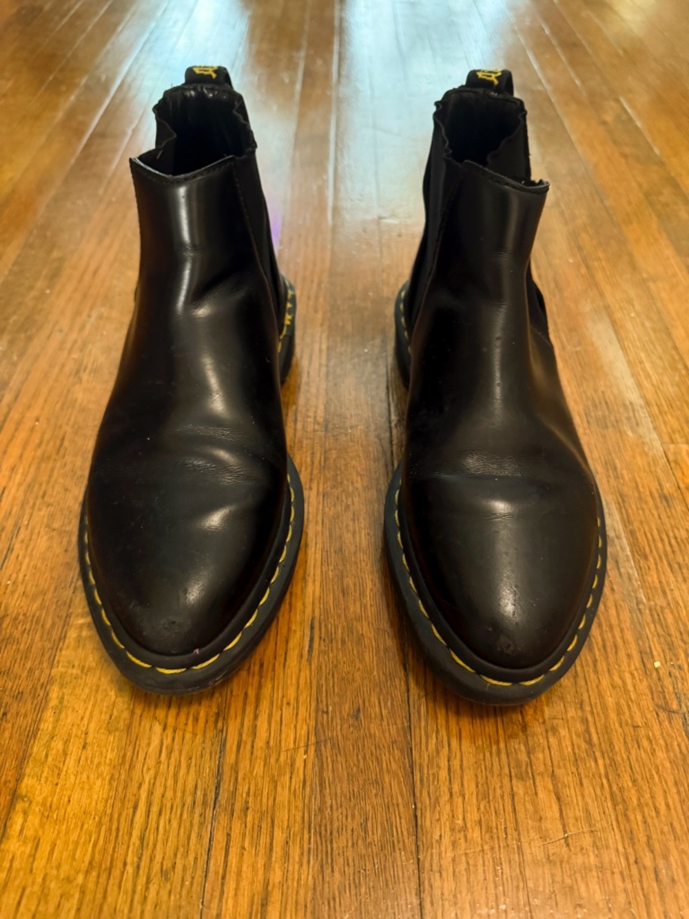 Dr. Martens Bianca Chelsea boots, Size US 8 W (UK 6, EU 39)